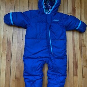 Columbia Infant Snowsuit in Vibrant Blue
